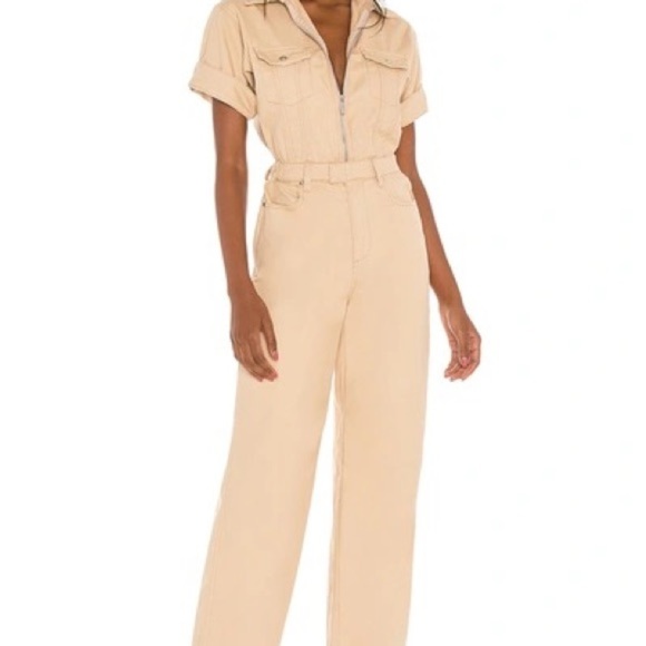 WeWoreWhat Tan Jumpsuit - Picture 3 of 14